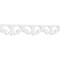 Ekena Millwork Leora Architectural Grade PVC Running Trim, 6"H x 5/8"P x 48"L RUNP06X0625X48LEO - alternate 1